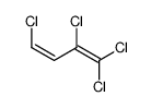 1,1,2,4-tetrachlorobuta-1,3-diene结构式