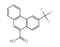 6-(trifluoromethyl)phenanthrene-9-carboxylic acid Structure