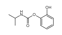 N-Isopropyl-carbamidsaeure-(2-hydroxyphenyl)-ester结构式