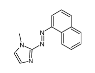 (1-methylimidazol-2-yl)-naphthalen-1-yldiazene Structure