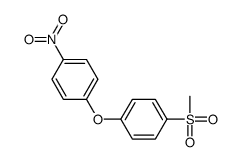 1-(4-methylsulfonylphenoxy)-4-nitrobenzene结构式