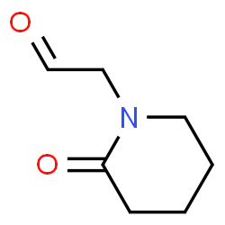1-Piperidineacetaldehyde,2-oxo-(9CI) Structure
