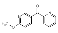 2-METHOXY-5-PICOLINOYLPYRIDINE Structure