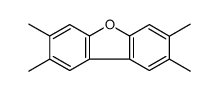 2,3,7,8-tetramethyldibenzofuran Structure
