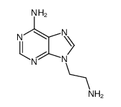 9-(2-aminoethyl)purin-6-amine结构式