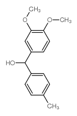 3,4-DIMETHOXY-4'-METHYLBENZHYDROL结构式