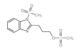 1H-Benzimidazole-2-propanol,1-(methylsulfonyl)-, 2-methanesulfonate picture
