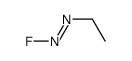 ethyl(fluoro)diazene结构式