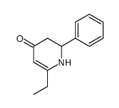 6-ethyl-2-phenyl-2,3-dihydro-1H-pyridin-4-one结构式