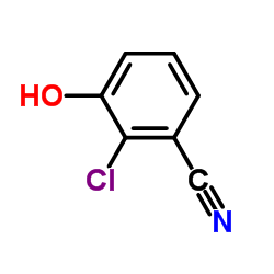 2-Chloro-3-hydroxybenzonitrile structure