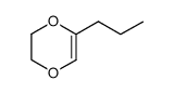 5-propyl-2,3-dihydro-[1,4]dioxine Structure