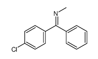 (4-Chlor-benzhydryliden)-methylamin Structure