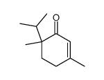 3,6-Dimethyl-6-(1-methylethyl)-2-cyclohexen-1-one结构式
