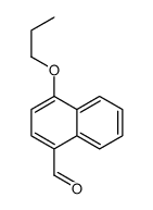 4-propoxynaphthalene-1-carbaldehyde Structure