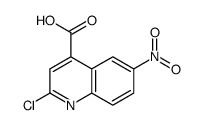 2-chloro-6-nitroquinoline-4-carboxylic acid Structure