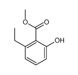 2-Ethyl-6-hydroxybenzoic acid methyl ester Structure