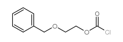 2-phenylmethoxyethyl carbonochloridate Structure