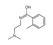 N-[2-(dimethylamino)ethyl]-2-methylbenzamide结构式