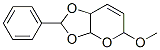 3a,7a-Dihydro-5-methoxy-2-phenyl-5H-1,3-dioxolo[4,5-b]pyran结构式