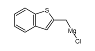 benzo[b]thiophen-2-ylmethyl-magnesium chloride Structure