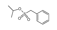 isopropyl benzenemethanesulfonate Structure