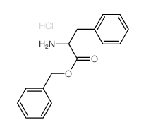 Phenylalanine,phenylmethyl ester, hydrochloride (1:1) Structure