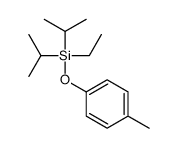 ethyl-(4-methylphenoxy)-di(propan-2-yl)silane Structure