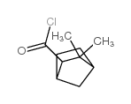 exo-3,3-dimethylbicyclo[2.2.1]heptane-2-carbonyl chloride结构式