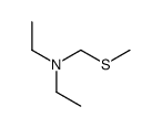 N-ethyl-N-(methylsulfanylmethyl)ethanamine Structure