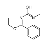 ethyl N-(methylcarbamoyl)benzenecarboximidate Structure