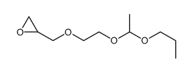 2-[2-(1-propoxyethoxy)ethoxymethyl]oxirane Structure