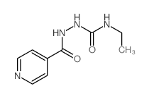 3-ethyl-1-(pyridine-4-carbonylamino)urea结构式