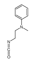 N-(2-isocyanatoethyl)-N-methylaniline结构式