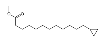 methyl 12-cyclopropyldodecanoate Structure