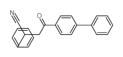 [1,1'-Biphenyl]-4-butanenitrile,g-oxo-a-phenyl- Structure