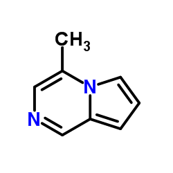 Pyrrolo[1,2-a]pyrazine, 4-methyl- (9CI)结构式