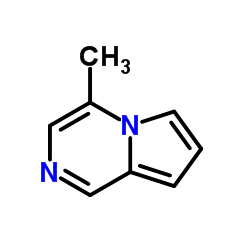 Pyrrolo[1,2-a]pyrazine, 4-methyl- (9CI) structure