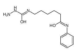 6-(hydrazinecarbonylamino)-N-phenylhexanamide Structure