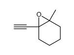 7-Oxabicyclo[4.1.0]heptane, 1-ethynyl-6-methyl- (9CI) Structure