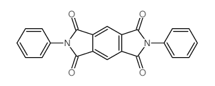 2,6-diphenylpyrrolo[3,4-f]isoindole-1,3,5,7-tetrone Structure