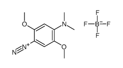 4-(dimethylamino)-2,5-dimethoxybenzenediazonium,tetrafluoroborate Structure
