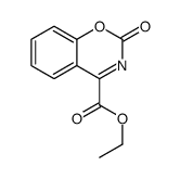 ethyl 2-oxo-1,3-benzoxazine-4-carboxylate结构式