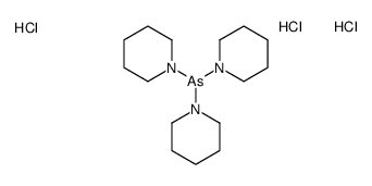 tri(piperidin-1-yl)arsane,trihydrochloride结构式