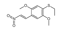 2,5-Dimethoxy-4-Ethylthio-Beta-Nitrostyrene Structure