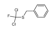 benzyl dichloro-fluoromethyl sulfide Structure