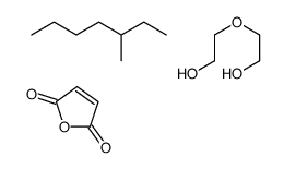 furan-2,5-dione,2-(2-hydroxyethoxy)ethanol,3-methylheptane Structure