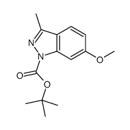 1-N-BOC-6-METHOXY-3-METHYL-1H-INDAZOLE picture