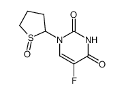 1-(2'-tetrahydrothienyl)-5-fluorouracil-1'-oxide结构式