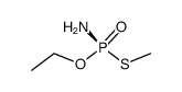 O-ethyl S-methyl phosphoramidothioate Structure