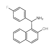 1-[AMINO-(4-FLUORO-PHENYL)-METHYL]-NAPHTHALEN-2-OL structure